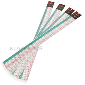 <span class=keywords><strong>Regla</strong></span> gráfica de costura colorida, <span class=keywords><strong>regla</strong></span> de <span class=keywords><strong>60</strong></span> <span class=keywords><strong>cm</strong></span> con patrón de diseño de moda Kearing, herramientas de costura de nuevo estilo, 2023 - Product Image 1