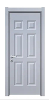 Portes d'entrée intérieures pliantes en WPC massif de style moderne, surface finie, design transitoire, pour hôpitaux, hôtels et appartements (vente en gros)