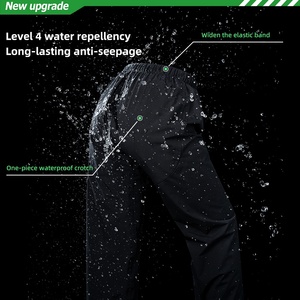 Conjunto Imperméable Unisexe Chaqueta Y Pantalon Con Capucha Ropa De Lluvia Reflectante Transpirable Para <span class=keywords><strong>Moto</strong></span> Y Trabajo - Product Image 3