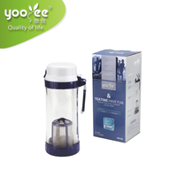Infuseur à eau 431 ml yooyeee, bouteille de sport, usine chinoise