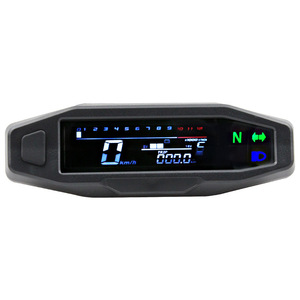 Instrument LCD de modification de moto avec tachymètre, jauge de carburant et compteur kilométrique pour le modèle CH200, y compris le kit de capteurs - Product Image 5