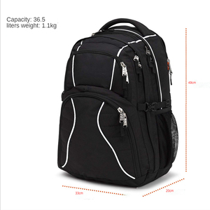 Tùy Chỉnh 2025 Mới Thiết Kế Thời Trang Ngoài Trời Tùy Chỉnh Thiết Kế Máy Tính Ba Lô Máy Tính Xách Tay Túi Mềm Không Gian Lớn Túi Máy Tính Xách Tay Ba Lô - Product Image 4