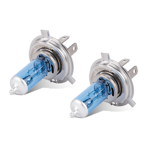Lámpara Halógena <span class=keywords><strong>H4</strong></span> de 12V 60W 55W con Película Azul, Súper Brillante, Bombilla Halógena P43t 4300K, Luz Baja y Alta, Producto Nuevo - Product Image 5