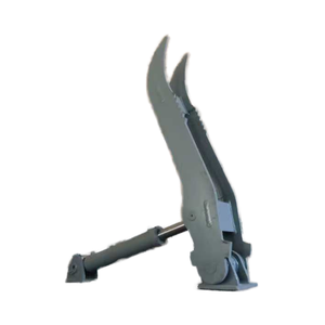 Small Hydraulic Thumb Clamps & Grapples for Excavators Construction <b>Machinery</b> Attachments Assisted <b>Grabbing</b> SLN - Product Image 1