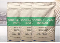Silicate de sodium en poudre 98,0 % en vrac, prix fabricant, Na2SiO3, CAS 1344098, détergent