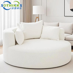 <span class=keywords><strong>Canapé</strong></span> rond moderne en <span class=keywords><strong>tissu</strong></span>, prix d'usine, pour salon, <span class=keywords><strong>canapé</strong></span> de détente, couleur personnalisable, <span class=keywords><strong>canapé</strong></span> moelleux, <span class=keywords><strong>canapé</strong></span> sectionnel pour hôtel et appartement - Product Image 1