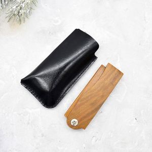 High Quality Green Sandalwood Folding Comb for <b>Creative</b> <b>Gift</b> - Product Image 1
