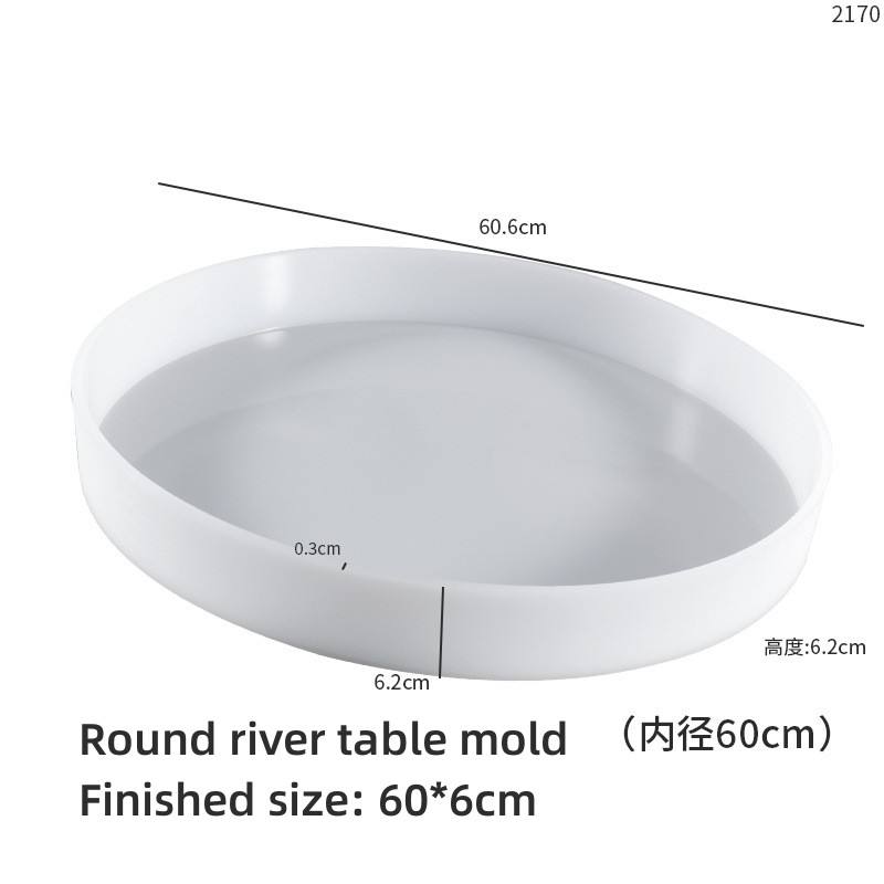 โต๊ะกลมแม่น้ำ60ซม