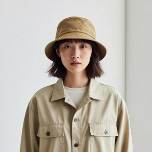 Chapeau Bob en Jean Imperméable à Bord Large Non Structuré Personnalisé de Qualité Supérieure avec Logo Brodé, Style Sportif, Vente en Gros - Product Image 3