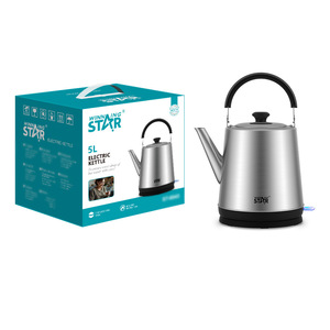กาต้มน้ำไฟฟ้า Winning Star ขนาด 5 ลิตร สแตนเลส ปิดอัตโนมัติ ป้องกันการต้มจนแห้ง - Product Image 1