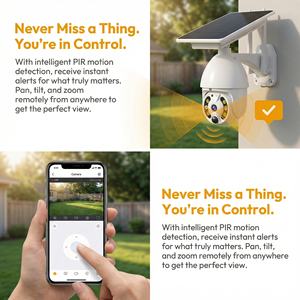 Cámara de Seguridad Solar Wifi PT de 3MP Personalizable Directo de Fábrica, 16000 mAh de Larga Duración, IP66, Bajo Costo, Venta al Por Mayor para Reventa - Product Image 4