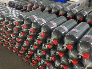 Alsafe 9L 300 bar kohlefaser verbundwerkstoff scba zylinder luftkompressor atmungsanlage scba feuerwehrgeräte - Product Image 4