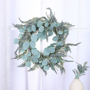 Nhà Sản Xuất Nhân Tạo Liễu Bạch Đàn Vòng Hoa Giáng Sinh Vòng Hoa Cho Cửa Tường Đảng Trang Trí Nội Thất Phục Sinh Halloween Ngày Valentine - Product Image 2