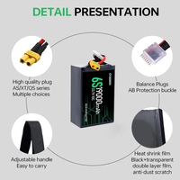 QiQi 2025 Nouvelles Rechargeable 6S 19000mah 17500mah Lithium Ion 72v Batterie pour Uav Drones Expédition rapide