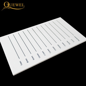 Tùy Chỉnh LOGO Bán Buôn Giá Acrylic <span class=keywords><strong>Lash</strong></span> Pallet Acrylic Sơn Hiển Thị Pallet Eyelash Extensions Tool - Product Image 4