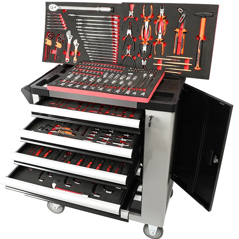 Diy Oem 298pcs Car Mechanic Multifunctional Cabinet Tools Set