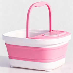 Bañera Plegable para Pedicura con Luz Roja, Exfoliante para Pies, Nódulos Elevados, Burbujas, Calentamiento, Control Remoto Inalámbrico, Masaje de Pies, Buen Precio - Product Image 2