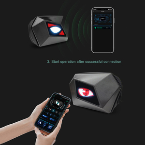 Hot New Hot Led Satchel Knight Bag Supplier Wholesale Devil'S Eye Waterproof Oblique Back Travel Light Helmet Bag Bluetooth 5V - Product Image 2