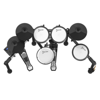 Batterie électronique Deviser avec étagère, instruments de musique et accessoires en promotion