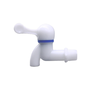 Robinet de salle de bain en plastique à poignée unique, qualité OEM, prix usine, livraison directe - Product Image 1