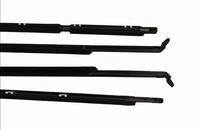 Courroie extérieure de fenêtre de porte Bande d'étanchéité en feutre de caoutchouc pour Toyota Corolla AE110 1995-2001