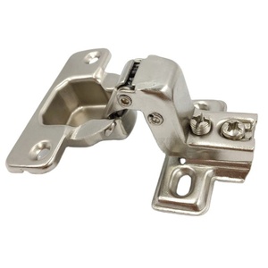 35mm Steel Short Arm <b>Spring</b> Cabinet Hinge Nickel Finish Small Adjustable Hydraulic Kitchen Furniture Traditional Design - Product Image 1