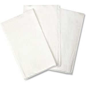 Serviettes de table jetables GEN 15X17DIN, 3 plis, blanches, 14,25 pouces de large x 16,25 pouces de profondeur, douces, pliées, en sachet - Product Image 2