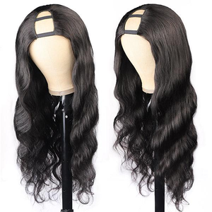 A buon mercato parrucche dei capelli umani all'ingrosso ondulati <span class=keywords><strong>e</strong></span> ricci Del Virgin Visone Brasiliano u parte parrucca dei capelli umani completa fatta a macchina naturale parrucche dei capelli - Product Image 4