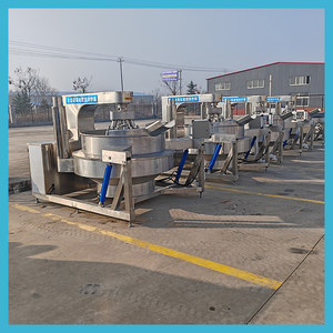 ชุดเครื่องผสมพริกกึ่งอัตโนมัติสำหรับอุตสาหกรรมซอสพริก/ถั่ว/ผัก/แยม - Product Image 4