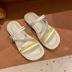 Sandales gladiateur peep toe pour femme 2026 avec semelles épaisses antidérapantes et amorti doux pour l'été - Product Image 2