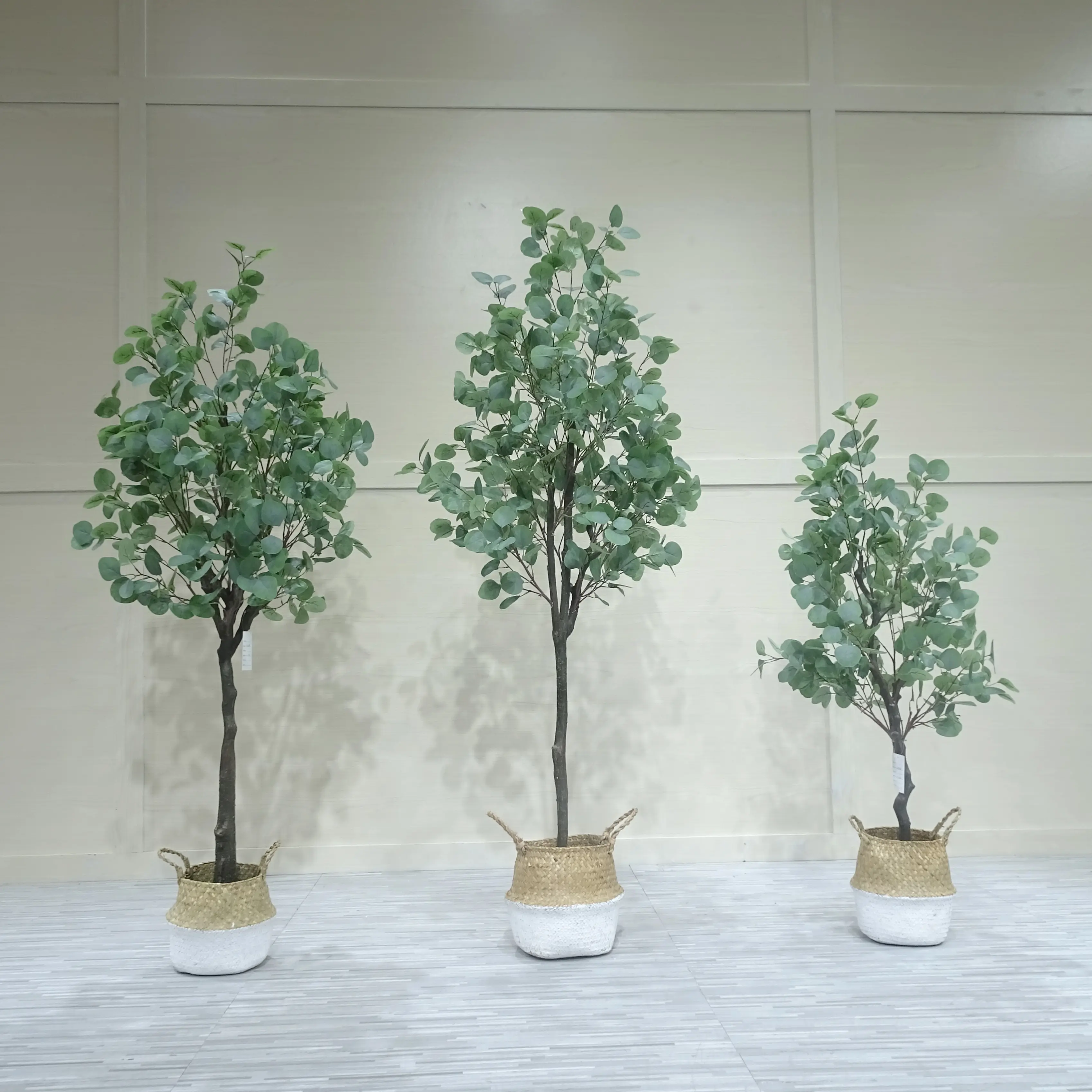 本物のタッチグッドギフトフェイク植物Zamioculcas Zamiifolia人工マネーツリー植物室内装飾用