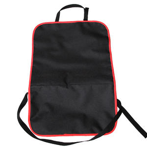 Bolsa de almacenamiento para respaldo de asiento de coche, organizador negro con 4-7 compartimentos, impermeable y con aislamiento térmico para el interior del coche - Product Image 5