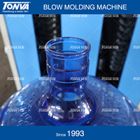 Machine semi-automatique de moulage par soufflage de bouteilles d'eau de 5 gallons