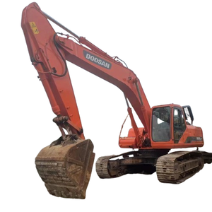 Excavadora diésel hidráulica DOOSAN usada original a buen precio con gran capacidad de trabajo y alto rendimiento a la venta - Product Image 1
