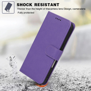 เคสโทรศัพท์มือถือแบบแม่เหล็กพร้อมช่องใส่บัตร NFC สำหรับ Oppo Reno 8t 6 5 Pro  วัสดุหนัง  พร้อมช่องใส่บัตร  อุปกรณ์เสริมโทรศัพท์ - Product Image 3