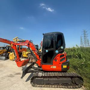 Miniexcavadora Usada Kubota U35 165, U35 U55 Kx155, Excavadora de Cadenas de Segunda Mano Original de Japón - Product Image 5