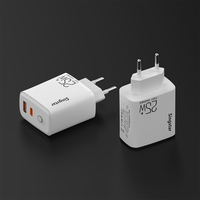Chargeur de téléphone portable Super Flash Charging Circle LED Light PD 25W Type-C, modèles européens, américains et britanniques pour iPhone 17 Pro Max