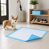 Tapis d'apprentissage de la propreté pour chiots, super absorbants, anti-fuites, surface en coton, imperméables, directement de l'usine
