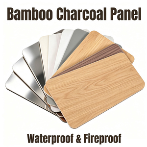 Pannello in Fibra di Carbone di Bambù Ecologico, Impermeabile e Insonorizzante per Decorazioni Interne, Personalizzabile - Product Image 1
