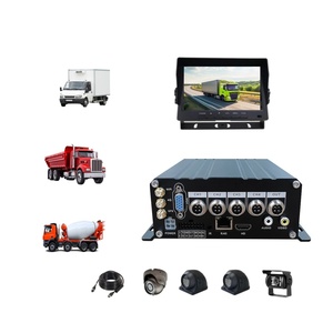 시미테크 4G GPS AHD 미니 MDVR 1080p SD 카드 저장 4채널 주차 장치 트레일러 모니터링 시스템 차량 블랙박스 비디오 레코더 - Product Image 1