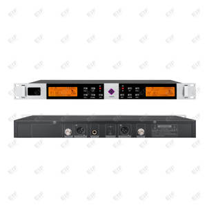 Sistema de Micrófono Inalámbrico XLR Dinámico de Doble Canal EIF-2000 con Cancelación de Ruido, Señal Estable y Sonido Nítido para Fiestas y Bodas - Product Image 5