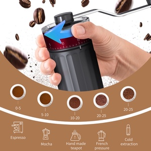 เครื่องบดเมล็ดกาแฟแบบปรับได้ด้วยมือ AMZ BSR แบบกรวย  ถอดประกอบได้ พกพาสะดวกสำหรับใช้งานกลางแจ้ง - Product Image 2