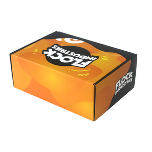 Bán buôn tùy chỉnh in logo bưu phẩm gấp Quà tặng hộp giấy các tông màu đen vận chuyển sóng bao bì bưu phẩm hộp tùy chỉnh - Product Image 5