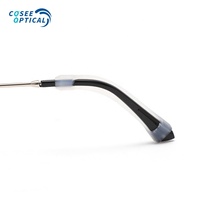 Empuñaduras de punta de Temple para gafas, accesorios para anteojos, de silicona
