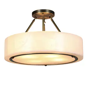 Светодиодная мраморная лампа для гостиной, подвесные светильники, люстра, освещение