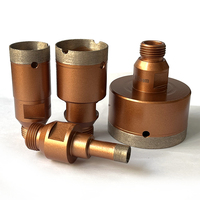 5/12/20/40/50/68mm à paroi mince CNC forets de noyau de diamant pour carreaux de porcelaine et Dekton