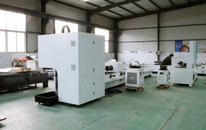 Industrial Automatic Laser Tube Cutter Round Square Pipe Cutting Machine Fiber Metal Profile Processing Equipment Fiber - Product Image 6