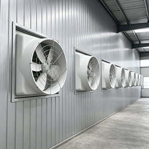 Sistema di Ventilazione per Allevamenti Avicoli, Ventilatore di Scarico in FRP/Ventilatore Industriale per Fattorie - Product Image 1