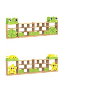 Mensola per bambini scarpe da esposizione per bambini scaffale scarpe per bambini - Product Image 1