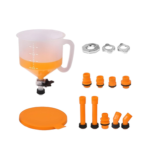 No Spill Coolant Filling Funnel Kit with Valve Switch and Handle <b>Vehicle</b> <b>Tools</b> - Product Image 1